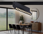 GL6817 BK черный LED 12W 3000K 24° 230*22*87