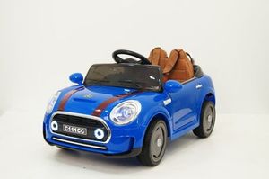 Детский электромобиль River Toys Minicooper C111CC синий