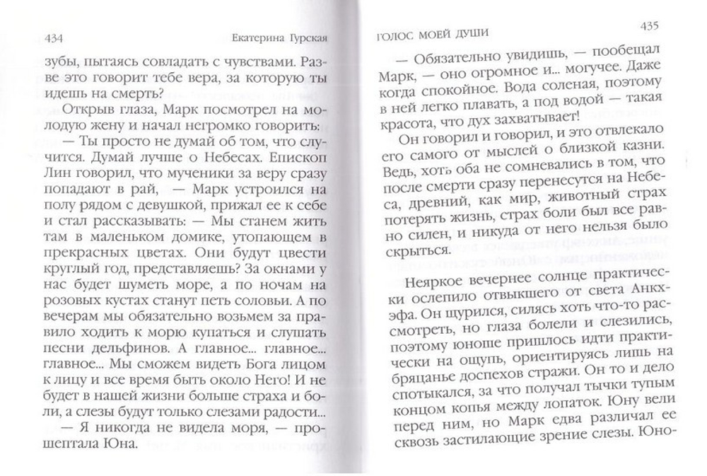 Голос моей души. Приключения первых христиан во времена Нерона. Е. Гурская