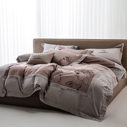 ZEPHYR HOME Постельное белье на двуспалку Египетский хлопок Греческий розовый