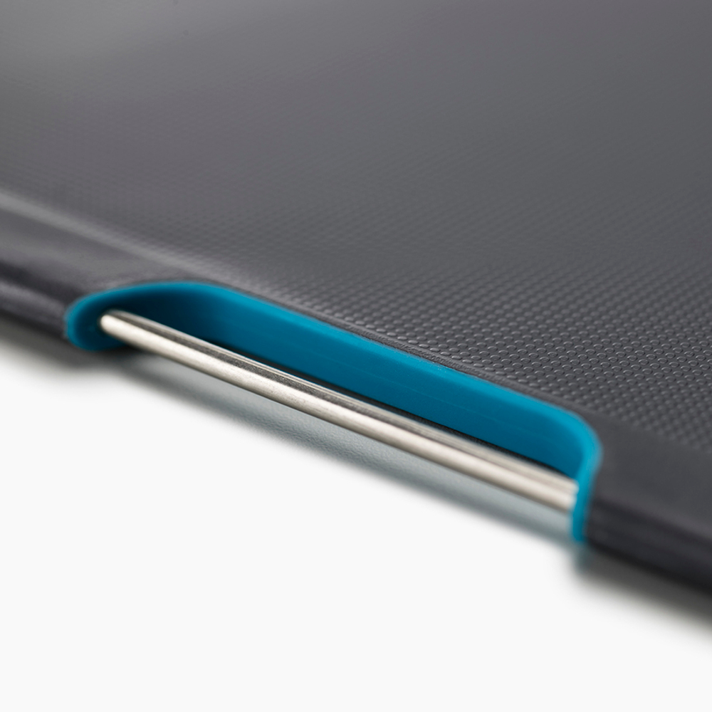 Набор разделочных досок в подставке folio steel, нержавеющая сталь, 4 шт.