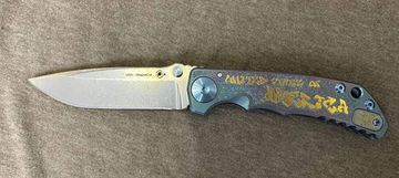 Нож Spartan Blades Harsey Graffiti - сталь MagnaCut, рукоять титан + авторская гравировка