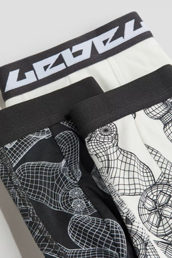 H&M Набор из пяти трусов-боксеров, темно-серый