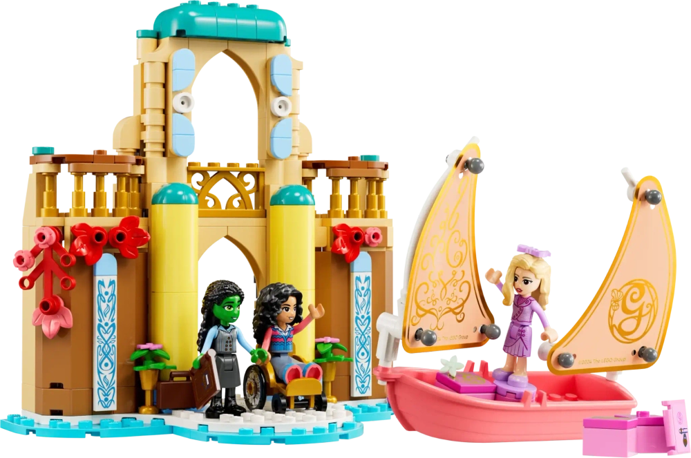 Конструктор LEGO Wicked 75681 Глинда, Эльфаба и Несса Роуз в университете Шиз