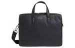 CALVIN KLEIN Recycled Artificial Leather Shoulder Bag, Crossbody Bag, Handbag, Laptop Bag Men"s Black