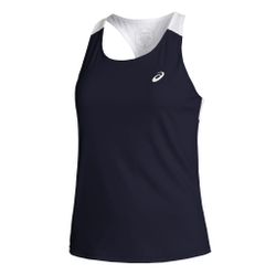 Женская теннисная майка ASICS Court Tank Top Women - Dark Blue, White