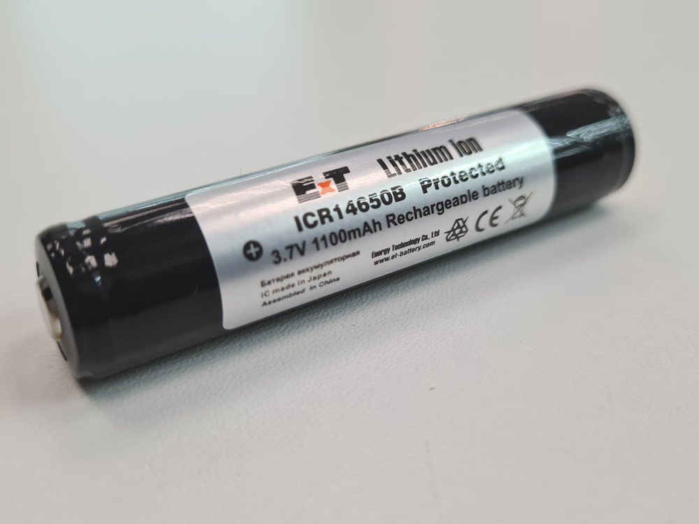 Аккумулятор ET ICR14650B Protected