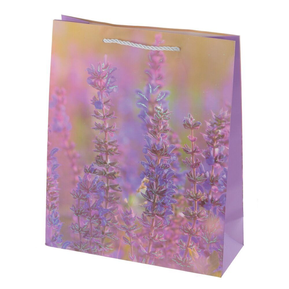 GAEM Пакет подарочный (бумага 210г/м2, блок 12шт), L26 W10 H32 см, 4в.