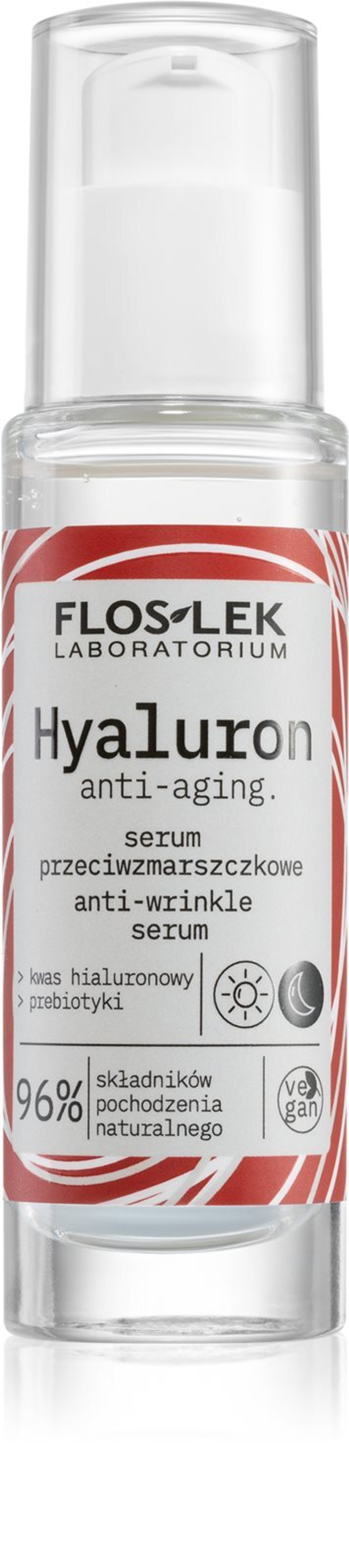 FlosLek Laboratorium Hyaluron - сыворотка против морщин /   30  ml  / GTIN 5905043020693