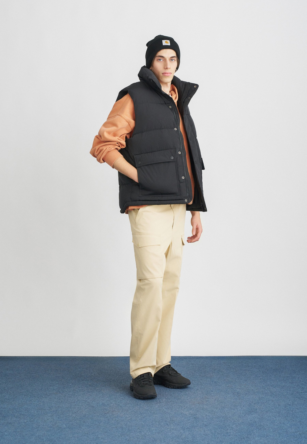 Carhartt WIP BRENT - Жилет - Чёрный