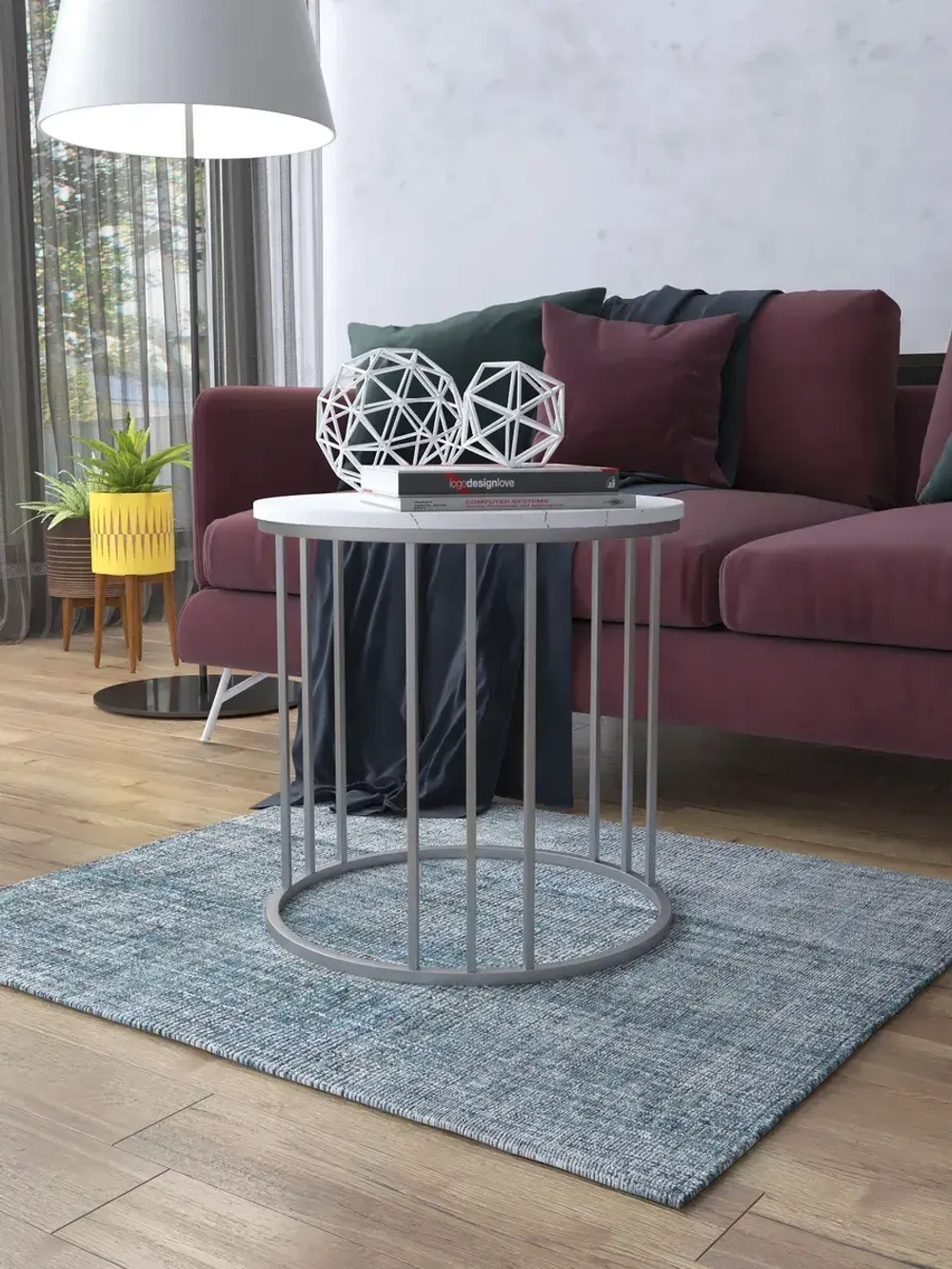 Журнальный стол Трио малый - ССБ - МДФ в ПВХ