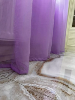 Тюль вуаль 240 х 150см 2шт