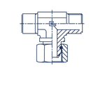 Соединение PFNT BSP 3/4" нерж. CAST