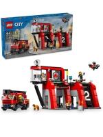 Лего Сити Пожарная станция с машиной 60414 Lego City