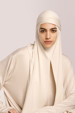 Хиджаб Молик тройка бежевый