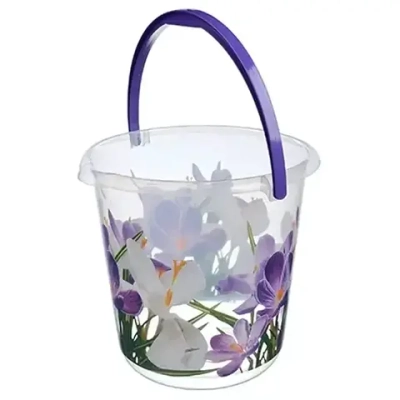 Ведро ДЕКО 5л крокусы 0,22,23х0,23м