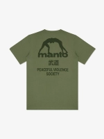 Футболка MANTO SOCIETY хаки