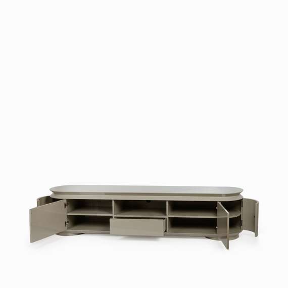 ТВ-Тумба Emma 240 см, серый глянец