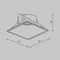 Аксессуары честный знак Technical Ring8-10W-SQ-W