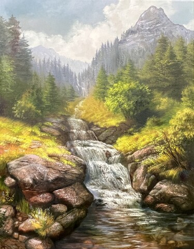 Река в горах