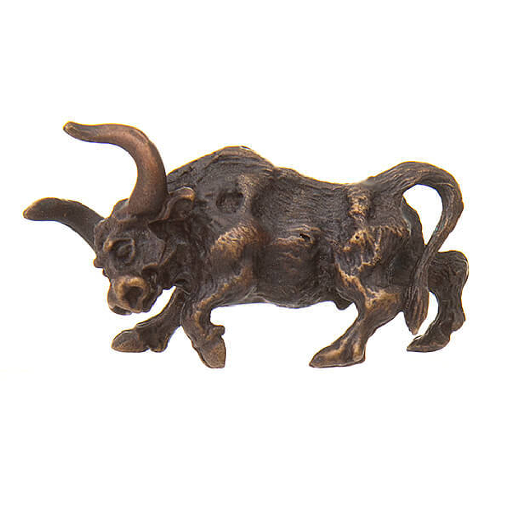 Фигурка художественное литье Бык 4,5 см,