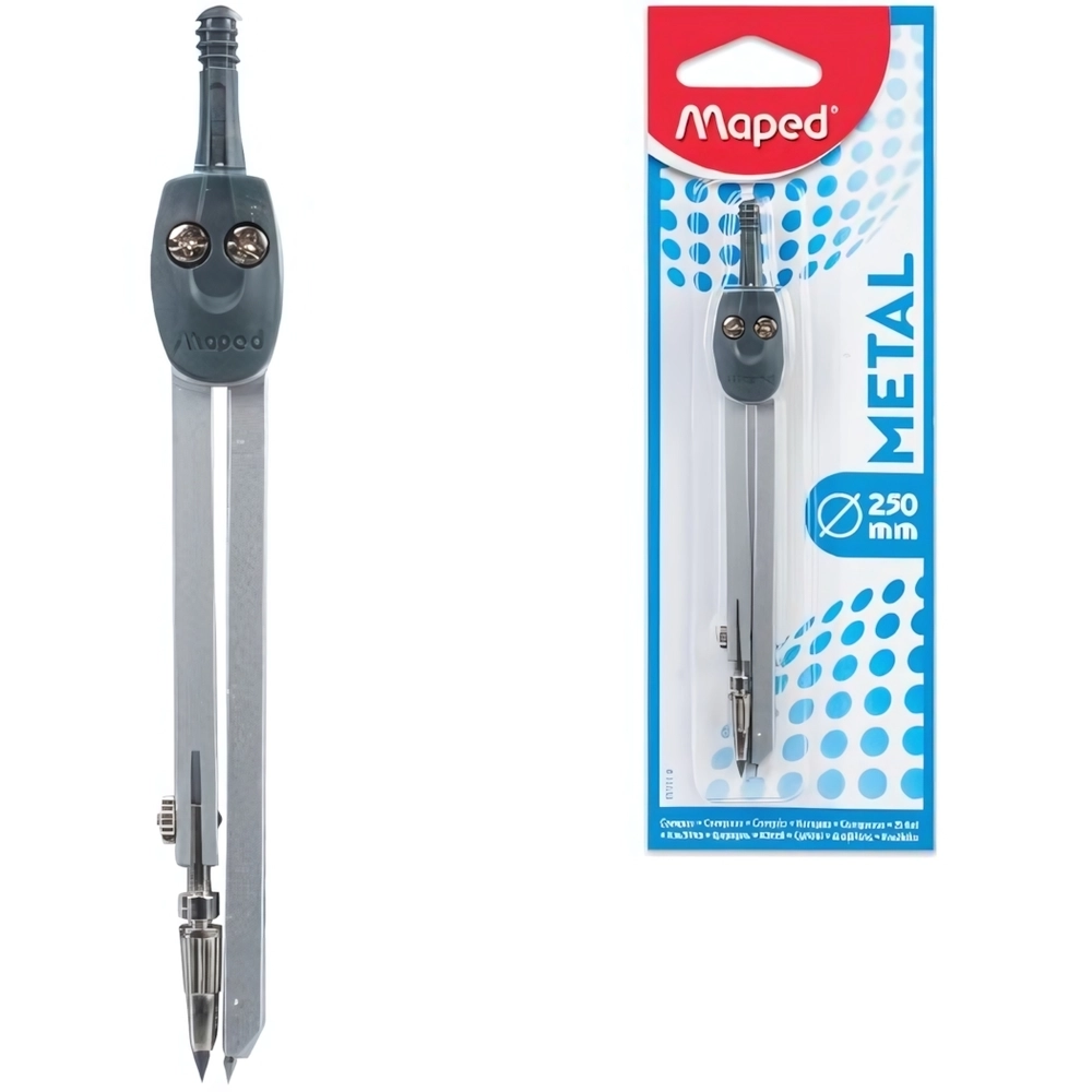 Циркуль Maped (Франция) «Start» 130мм металлический грифель 2мм блистер (1/20)