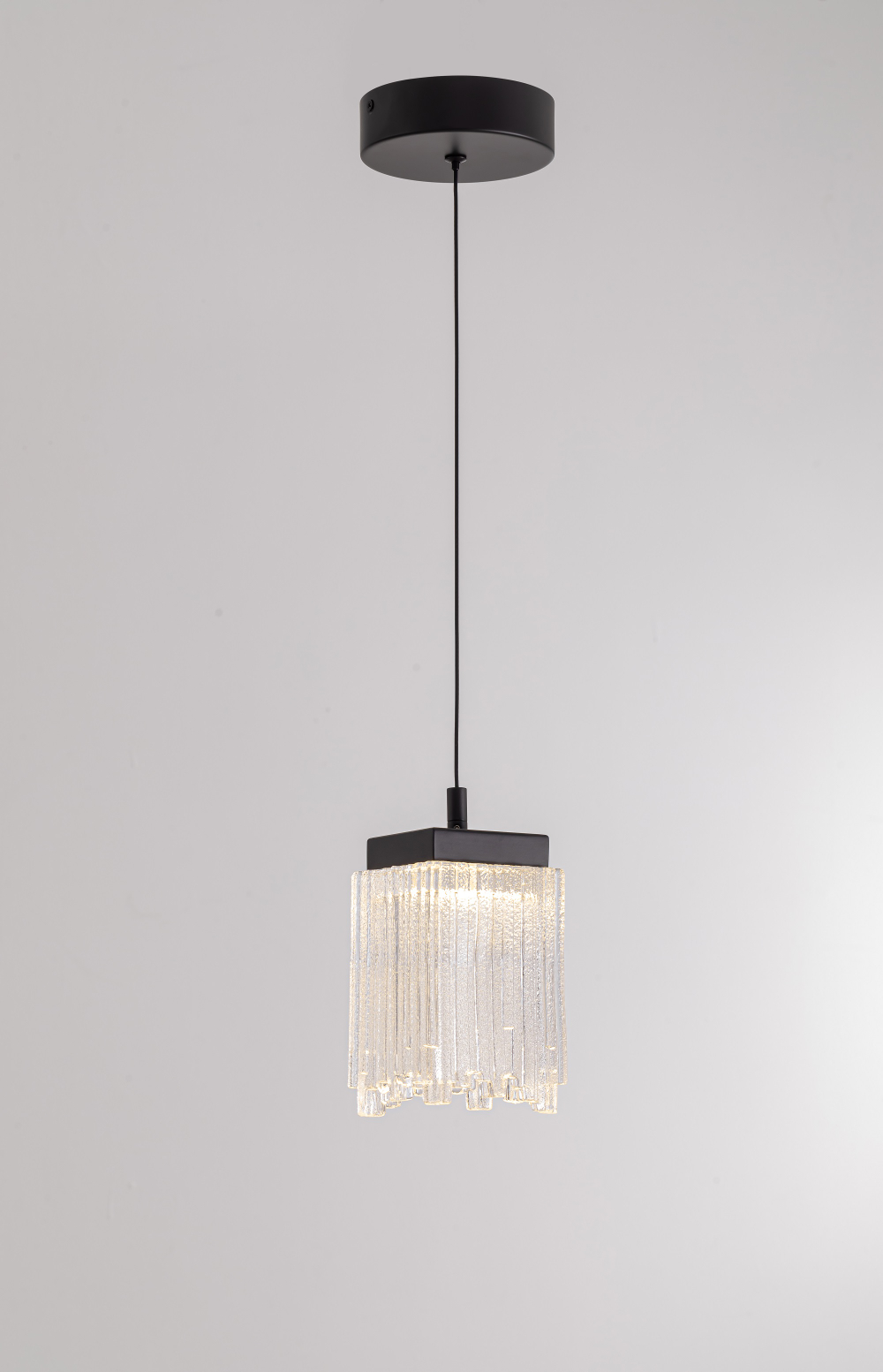 Подвесной светильник MD25020403-1A1 Matt black, LED/6.4W, 3000K dimmable