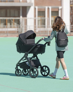 Коляска 2 в 1 Carrello Omega Plus CRL-6540/1 Cosmo Black