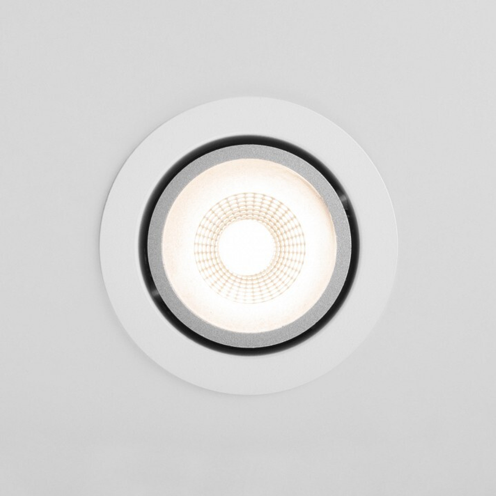 Встраиваемый светильник Elektrostandard 15267/LED 7W 4200K белый/серебро