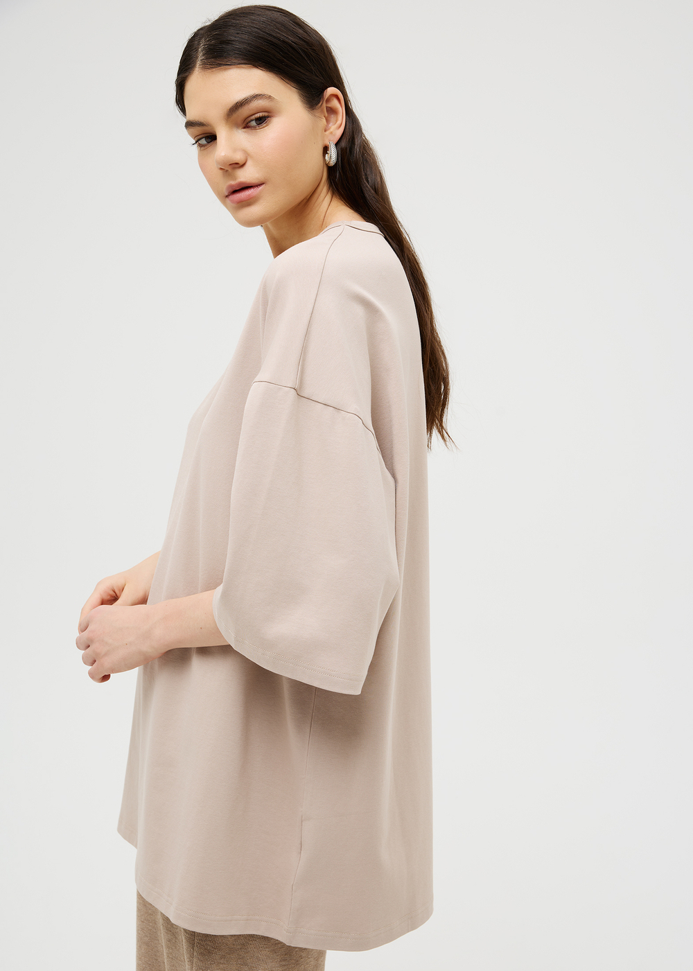 Футболка объемного кроя