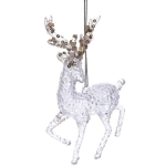 Подвеска «Волшебный стук копытц» 15*9 см, Белый/Золотой блеск