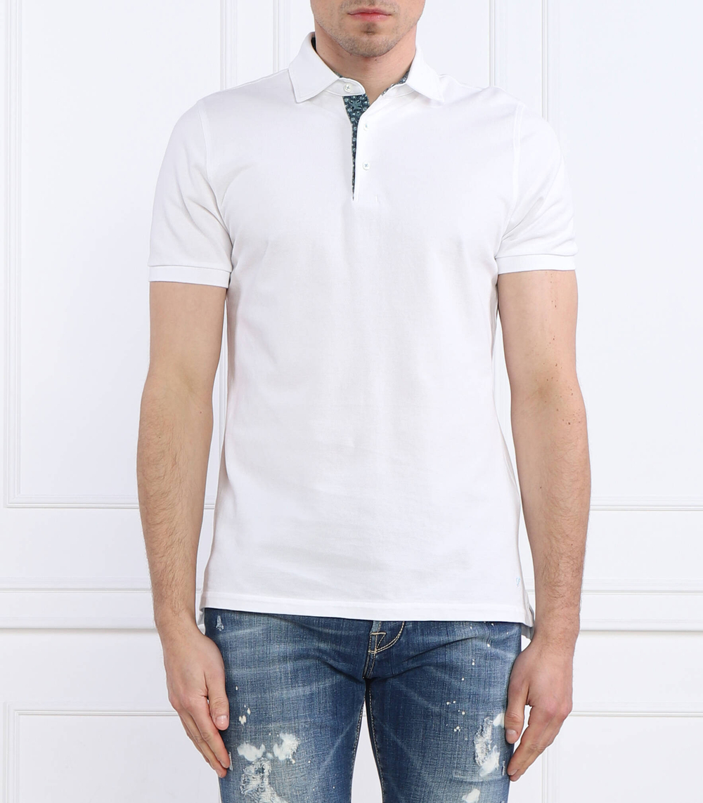 Поло Stenstr\u00f6ms - белый(440095 2468)