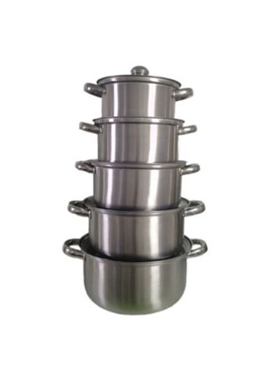 Набор кастрюль c крышками из нержавеющей стали (201578258)
