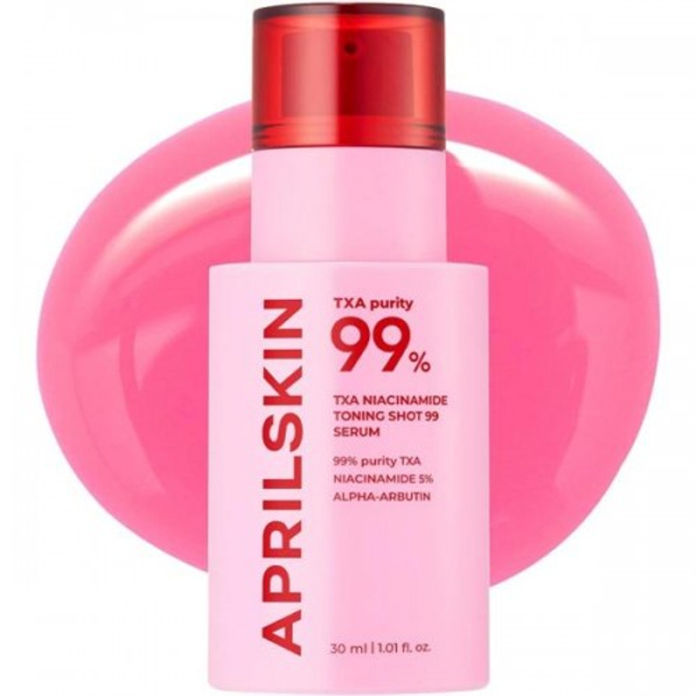Aprilskin Осветляющая сыворотка для лица TXA Niacinamide Toning Shot 99 Serum 30ml