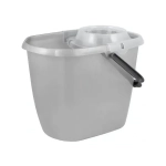 Ведро Etna прямоугольное 13л с отжимом МОП (серый)
