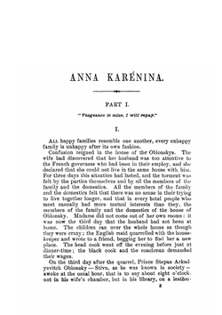 Anna Karenina. in 8 parts | N. Haskell Dole; L.N. Tolstoy