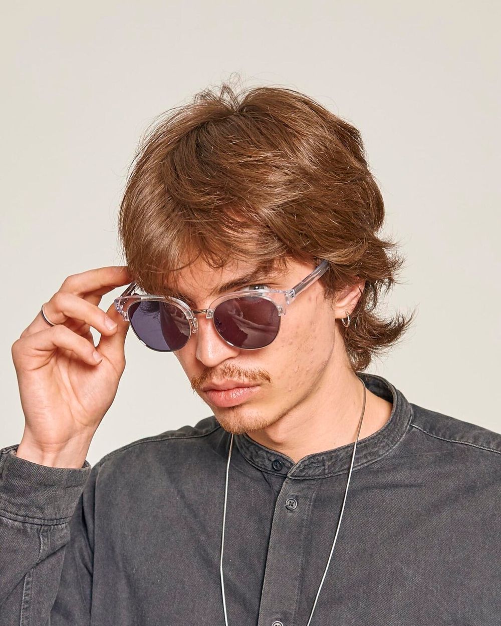 Очки солнцезащитные Spunky CATWALK 5 Crystal. dark grey