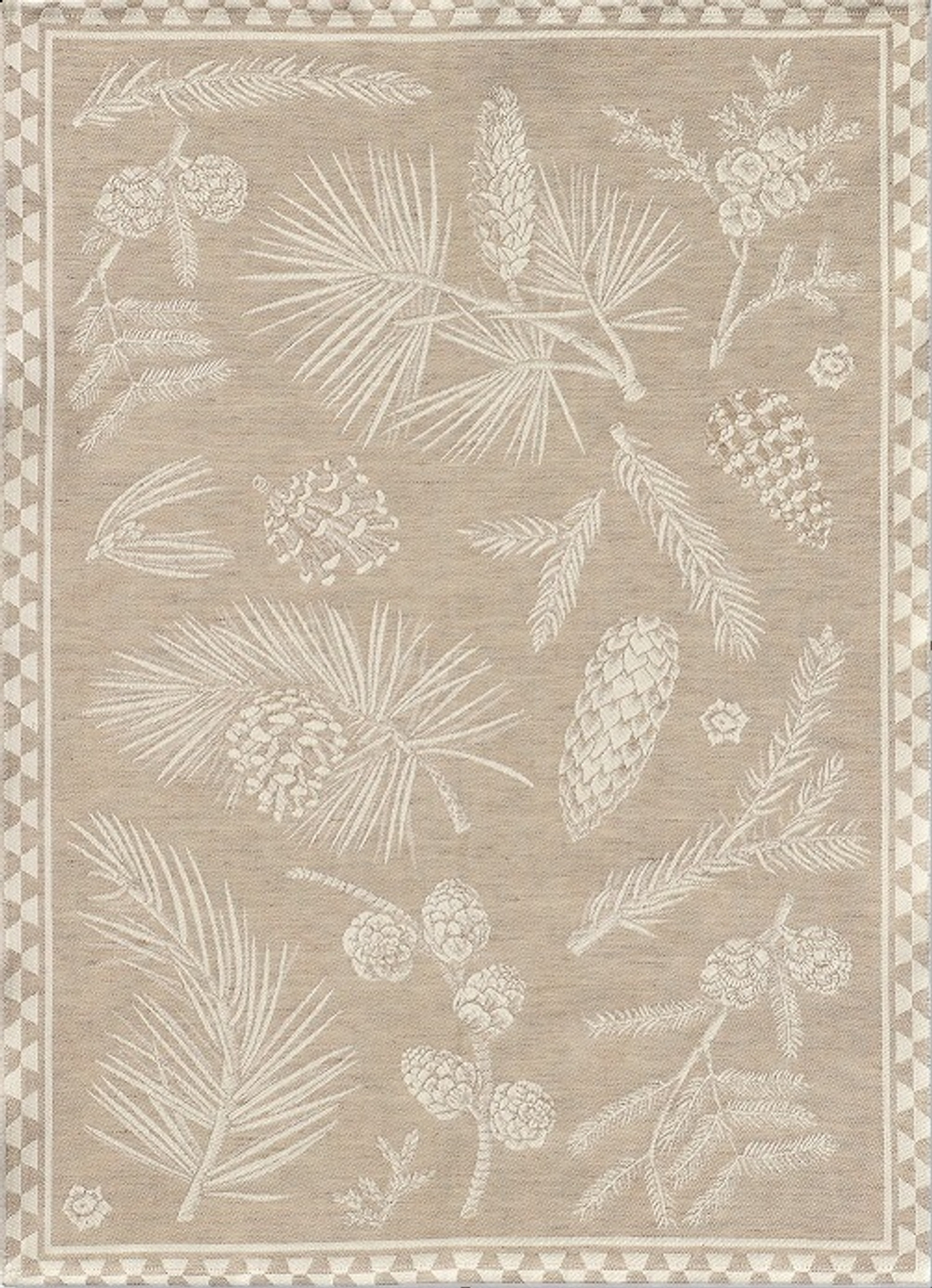 Полотенце кухонное FORESTA 50% Leitner 50x70 Коричневый