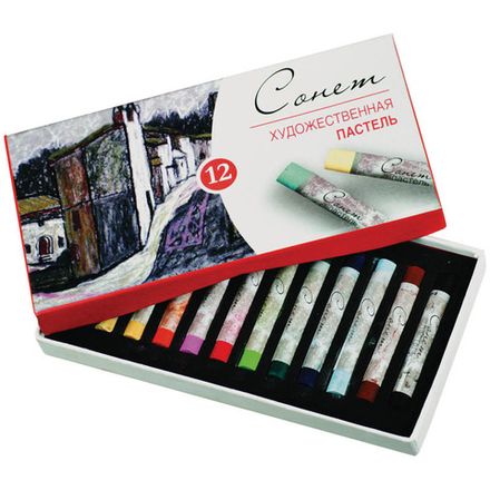 Пастель художественная Невская Палитра 12цв. Сонет