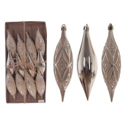 GAEM Набор из 12шт: Украшение новогоднее "Капля", L33 W4 H16 см