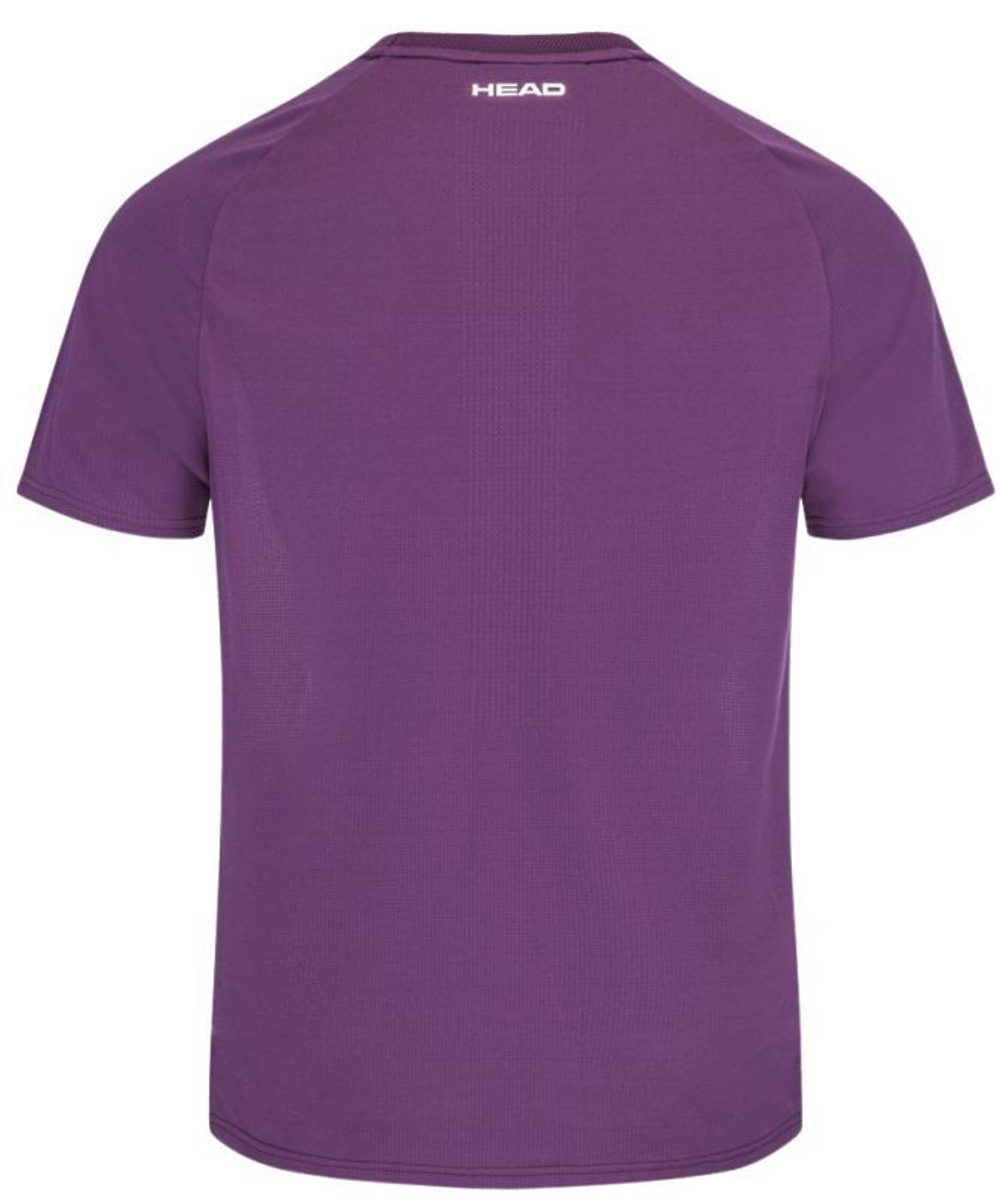 Мужская теннисная футболка Head Performance T-Shirt - lilac/print perf