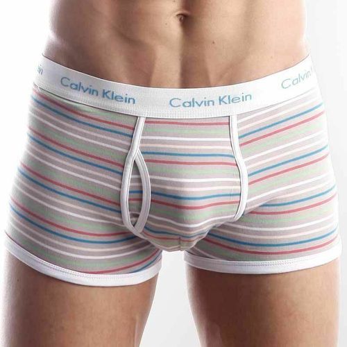 Мужские трусы хипсы Calvin Klein 365 Print Lines II Grey