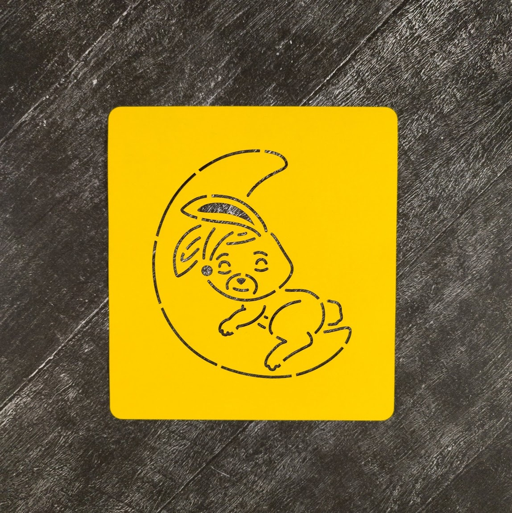 Зайка на луне №4