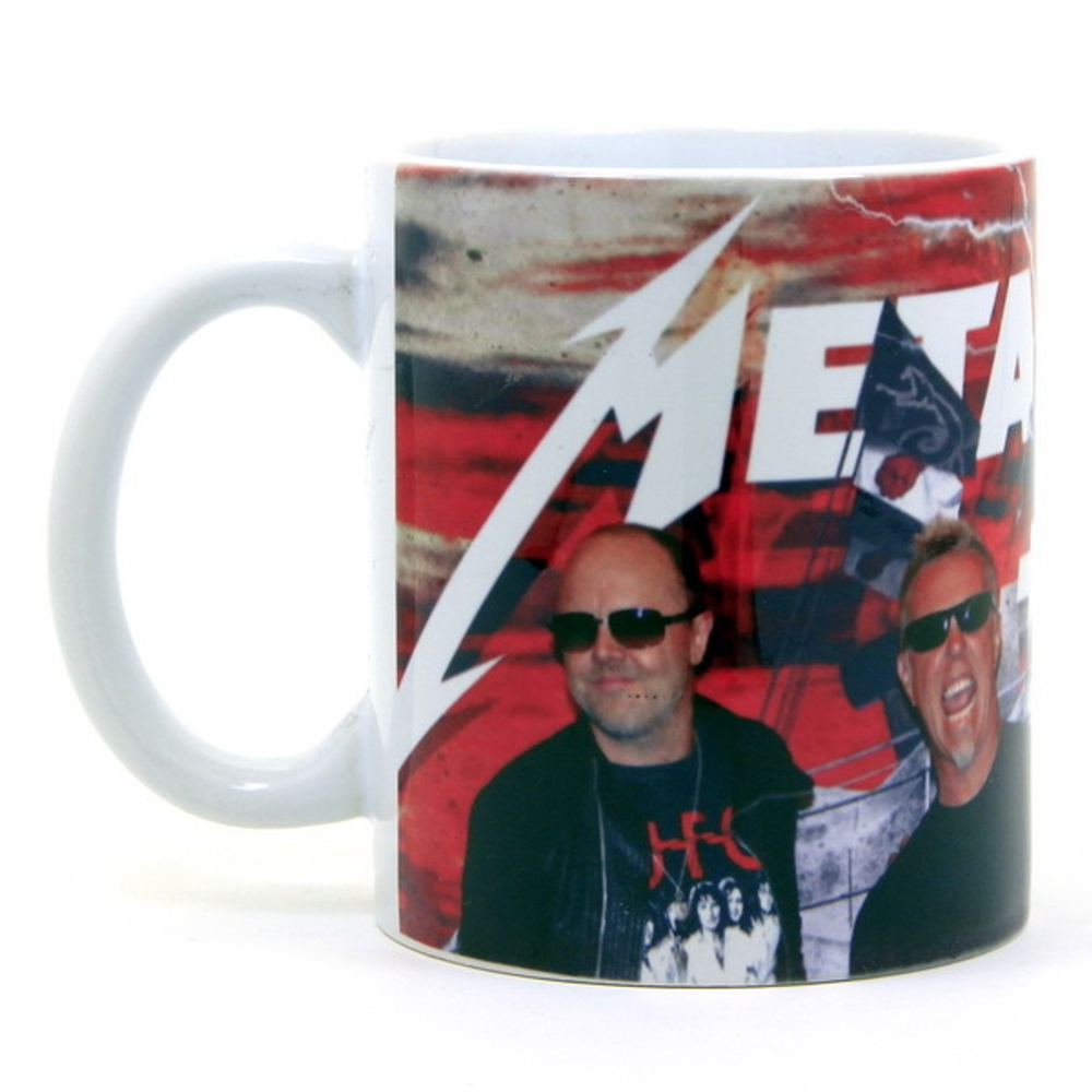Кружка Metallica Master Of Puppets группа на фоне альбома (525)
