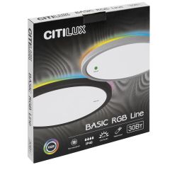 Citilux Basic Line CL738241EL RGB Светильник с пультом Чёрный