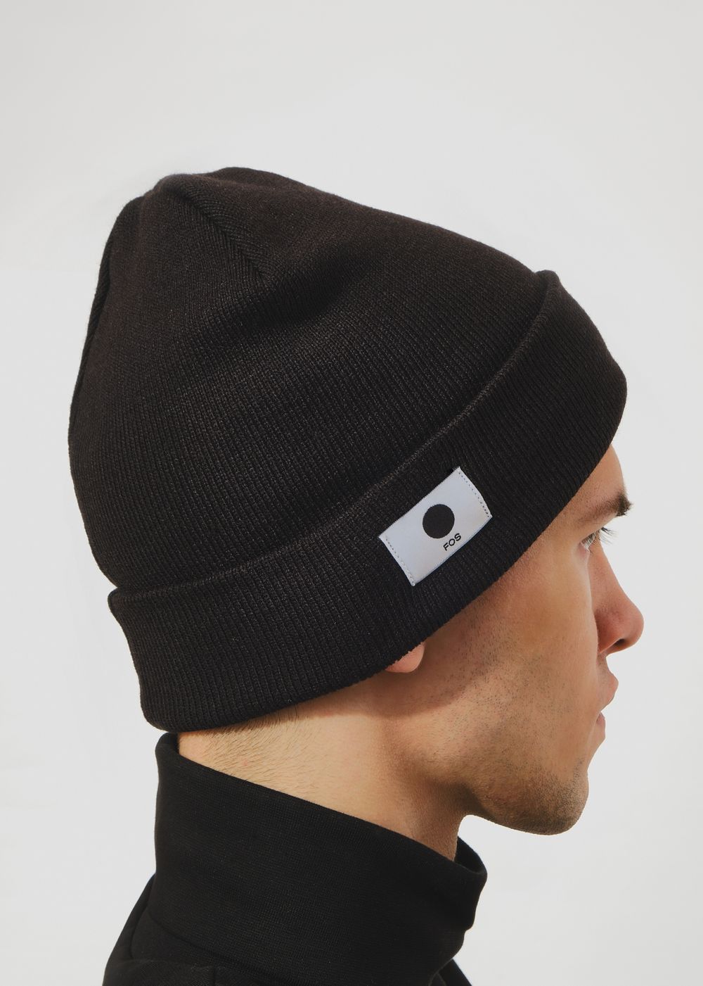 Шапка-бини FOS Черная