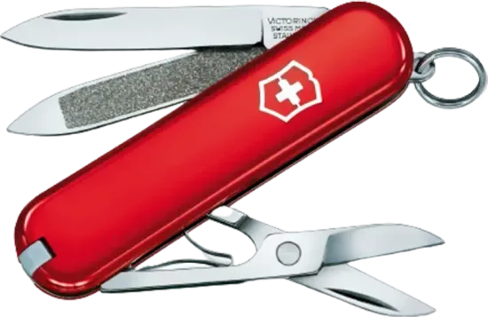 Нож Victorinox Мод. Classic SD красный (58мм) - 7 функций