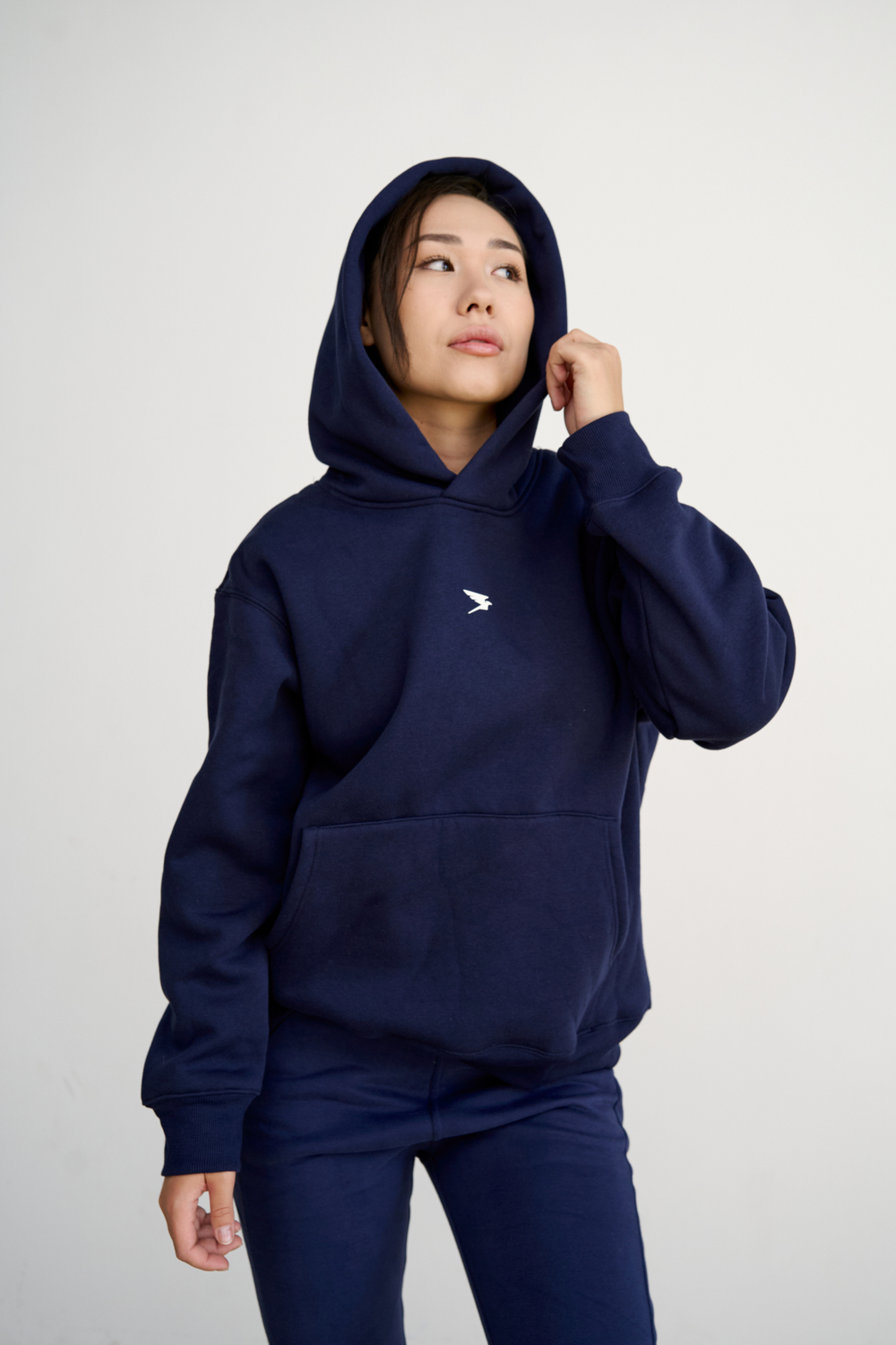 ХУДИ С КАПЮШОНОМ (синий)