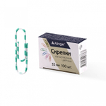 Скрепки 33 мм, Alingar, уп. 100 шт., металлические, с полимерным покрытием, "Зебра", цветные в полоску