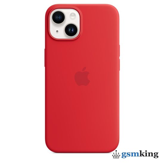 Apple Silicone Case with MagSafe iPhone 14 Red (Красный) MPRW3ZM/A